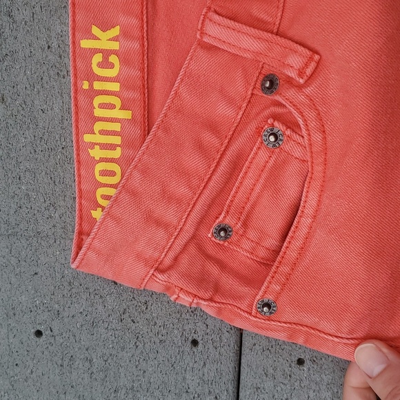 J. Crew Stretch Size 26 Toothpick Jeans | J.Crew Coral Colored Jeans Sty… - Picture 4 of 10